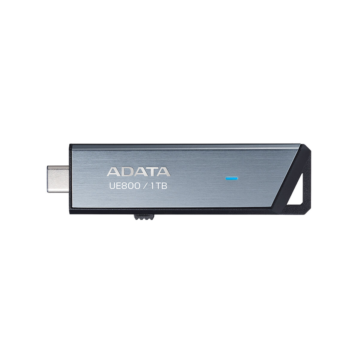 USB-pulk Adata AELI-UE800-1T-CSG 1 TB Must Hõbedane